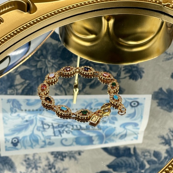 🆕 CRYSTAL HAZE 🧿 NWT Rainbow Evil Eye Bracelet - Picture 7 of 16